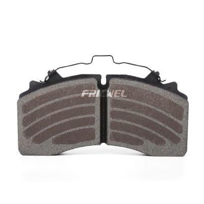 China High Quality Front Auto Booster Truck Parts Brake Pad with ISO9001