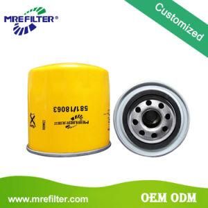 Truck Parts Auto Oil Filter for Jcb Engines 581-18063