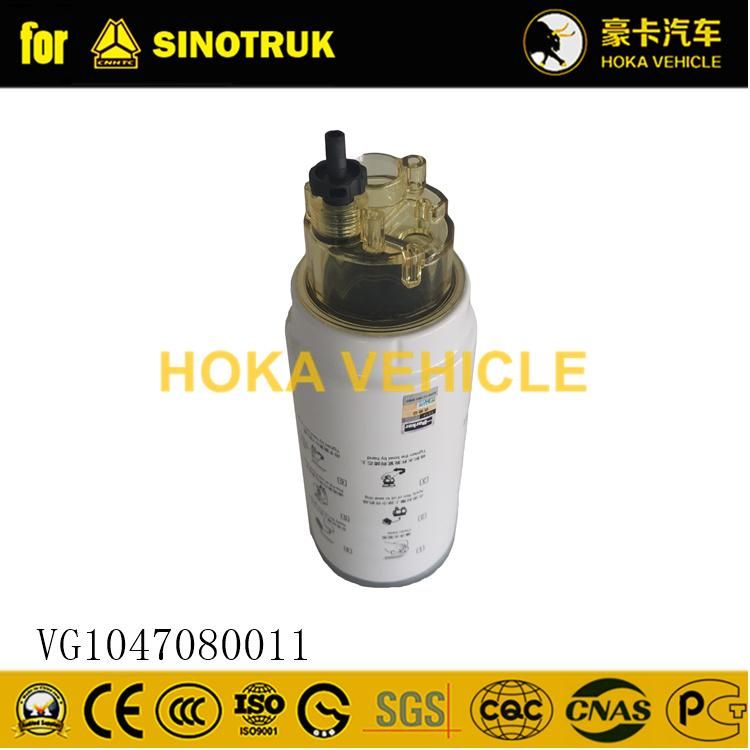 Original Sinotruk HOWO Truck Spare Parts Filter Elemement and Filter Cup Assembly Vg1047080011 for All Sinotruk Heavy Truck