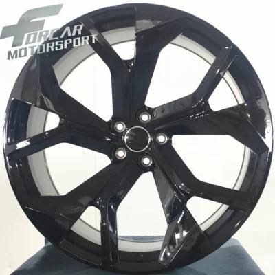 Rims Black Machine Face 20/22/23 Inch Alloy Wheel for Audi