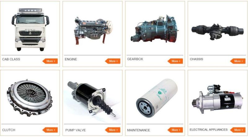 Shacman/FAW/Dongfeng/Foton/Sinotruck HOWO 371 A7 Parts Chassis Spare Parts Shock Absorber Wg1642430091 Az1642430385 Az1642440021 Wg1642440085 for Sale