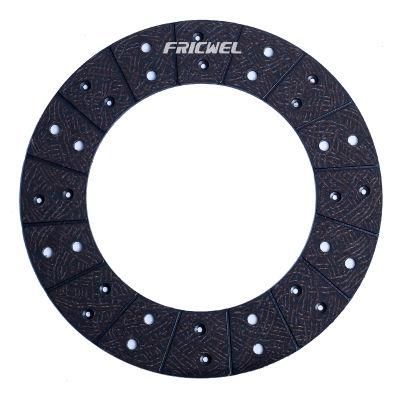 Fricwel Auto Parts Clutch Lining Compounded Fiber Clutch Facing High Quality Clutch Facing Factory Price Fw-028