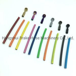 High Quality Factory Provide Motorcycle or Car Parts Brake Hose Rouber Hose with Stainless Steel Fitting