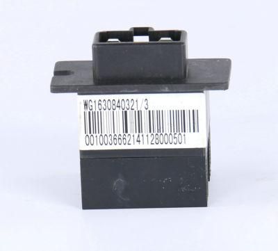 Genuine Sinotruk HOWO Genuine Truck Spare Parts Fan Speed Control Block Wg1630840321