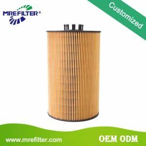 Customized Parts Auto Oil Filter for Mercedes-Benz Trucks Engine E160h01d28