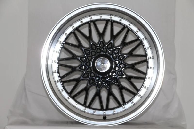 Custom Size Aluminum Silver Alloy Wheels with for BBS Passenger Car Wheels