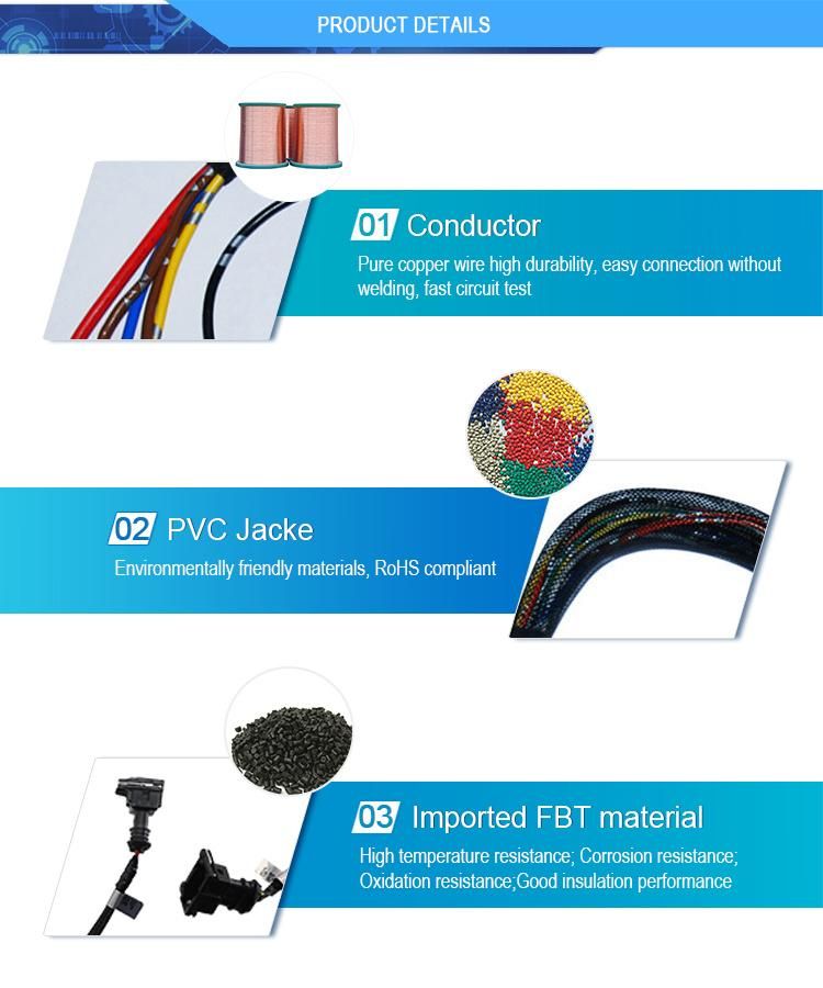 Factory Custom Automotive Wire Harness for Car