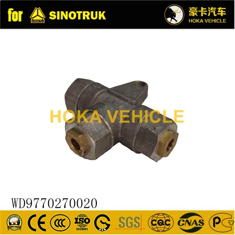Original Sinotruk HOWO Truck Air Control Globe Valve Wg9770270020 for All Sinotruk Heavy Truck