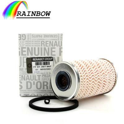 1640500qab 7701207667 Superior Quality Free Sample Good Material Auto Oil Fuel Filter for Renault