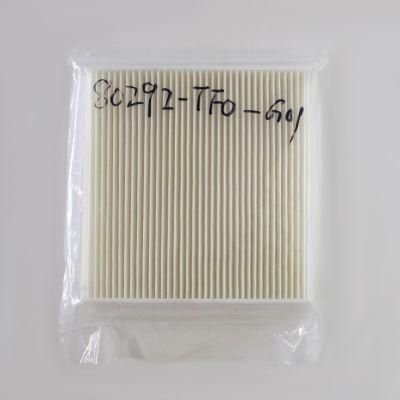 Car Air Conditioner Filter OEM 80292-Tfo-G01 Automobile Cabin Air Filter