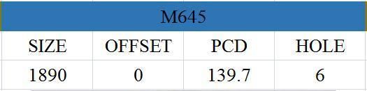 M645 JXD Brand Auto Spare Parts Alloy Wheel Rim Aftermarket Car Wheel