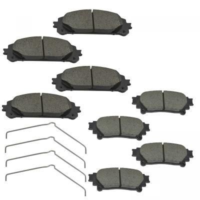 Wholesale Auto Car Parts Front Axle Different Materials Disc Brake Pads