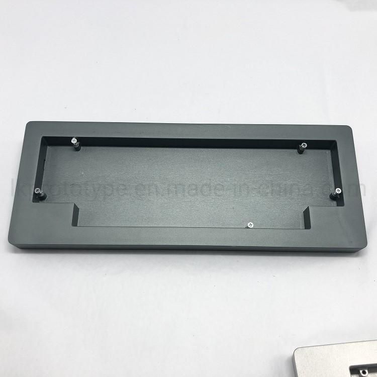 CNC Machining Gaming Aluminum Keyboard Case Part Mechanical Keyboard Case