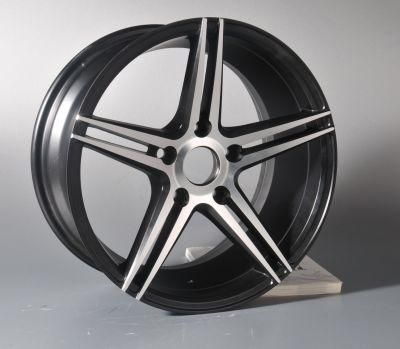 5spokes 15inch Machine Face Alloy Wheel After Market