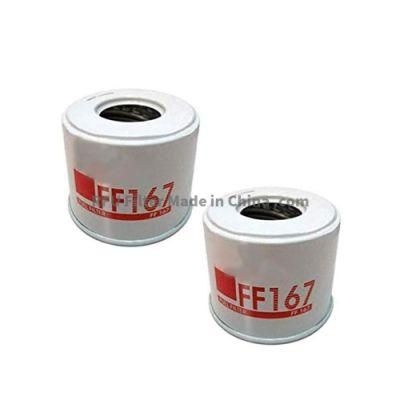 Auto Parts Diesel Fuel Filter FF167 for Fleetguard Truck Filter