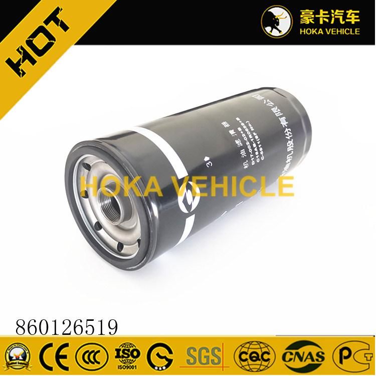 Original 25t Crane Spare Parts Oil Filter 860126519 for Construction Machinery