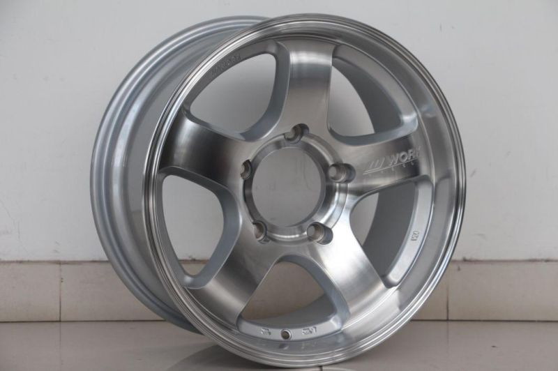 Silver 16inch 5spoke Wheel Rim Replica