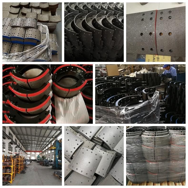 Factory Wholesale Auto Spare Parts Asbestos Free Truck Brake Lining for WVA4707/4709