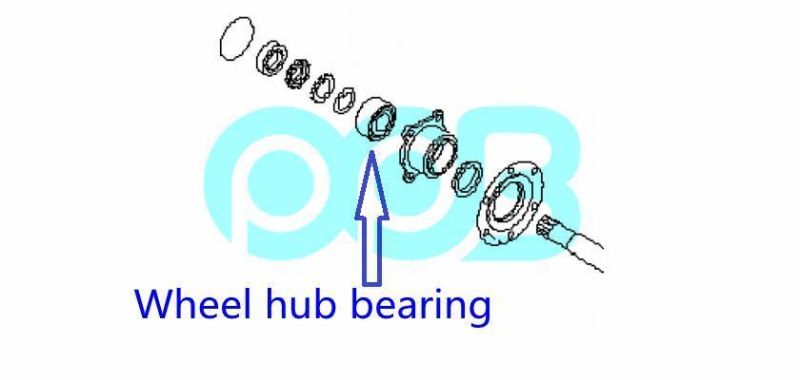 Wheel Bearing Dac34640037 Vkba3256 Dac3464W 09267-34002 09267-34002 90279331 94535249 2108-3103020 94536117 95983139 for Chevrolet Daewoo Lada Volkswagen O Pel
