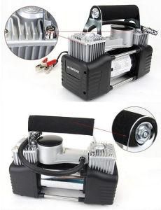 Cars /Vehicle/Automobile Portable Tire Inflator Pump Twin Cylinder Compressor