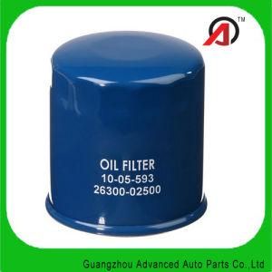 Lowest Price for Hyundai Oil Filter (26300-02500)
