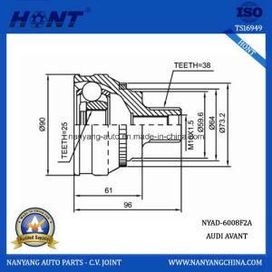 Constant- Velocity Joint, Boots &amp; Compents Within 45 ABS