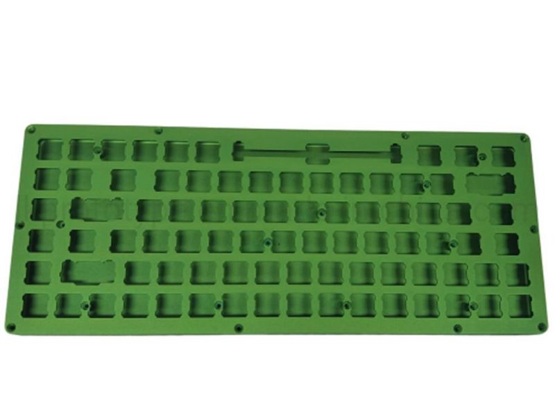 CNC Machining Aluminum Alloy Multi-Color Custom Mechanical Keyboard Machining Part