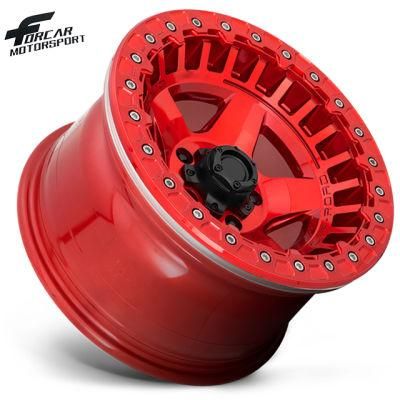 4WD 17X9 Inch Offroad Car Rim Alloy Wheels PCD 114.3-139.7