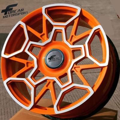 T6061-T6 Monoblock Customized 16-24 Inch Forged Alloy Wheel