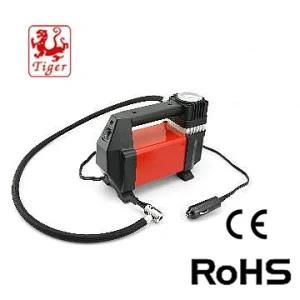 DC12V Auto Stanndard Duty Air Compressor for Car (TH60-3) Black