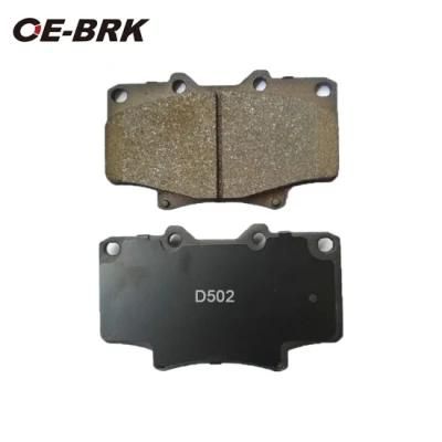 Car Front Automotive Auto Brake Spare Parts High Quality No Noise Car Brake Pad