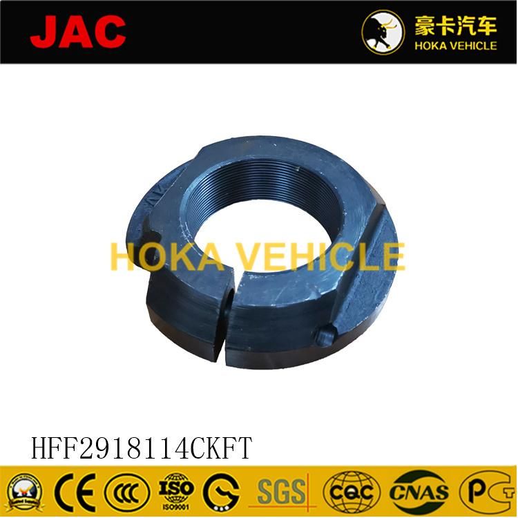 Original and High-Quality JAC Heavy Duty Truck Spare Parts Balance Shaft Jam Nut Hff2918114ckft