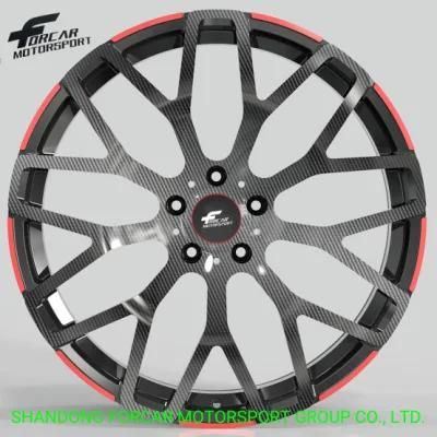 Carbon Aluminum Replica Alloy Wheel Rims for Benz Audi VW