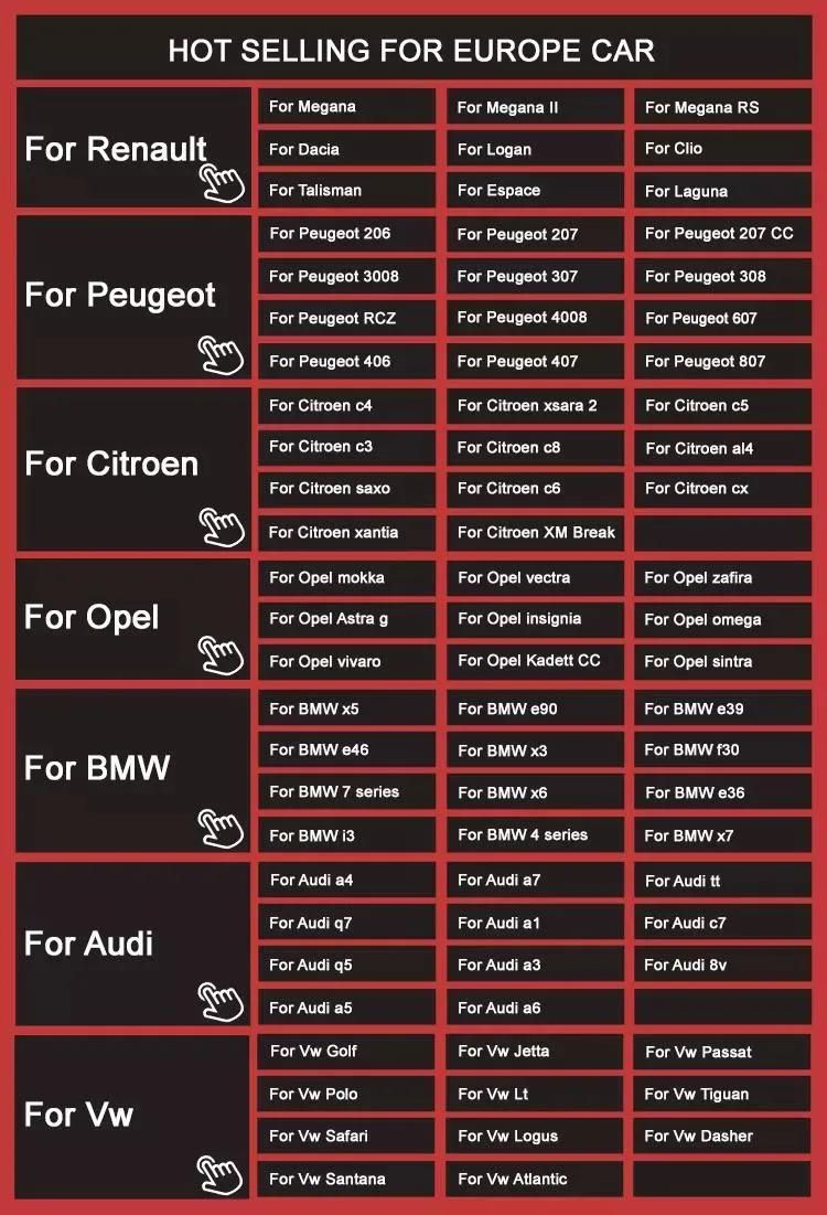 Factory Outlet Car AC Compressor for Nissan Toyota Japanese Cars