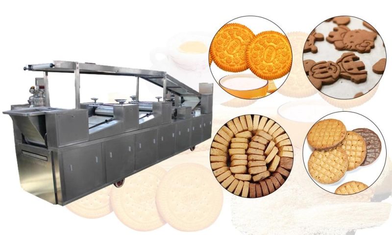 Biscuit Processing Equipment Soft and Hard Biscuit Processing Line Sandwiching Biscuit Making Machine Factory Price
