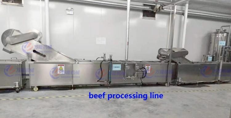 Customized Automatic Fresh Vegetable Meat Sweet Corn Threshing Blanching Machine Processing Line