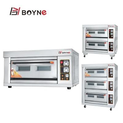 Three Layer Six Trays Gas Oven for Pizza Shop Bread Shop