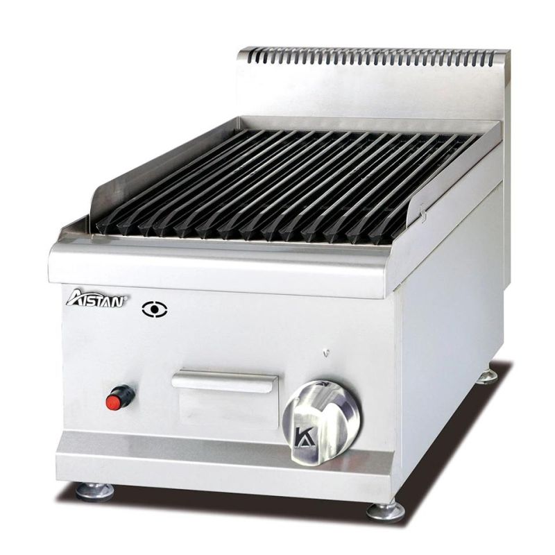 Gh539 Gas Lava Rock Grill Counter Top LPG Gas