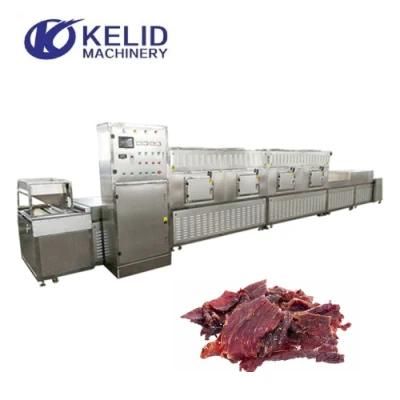 Microwave Beef Jerky Drying Sterilization Machine