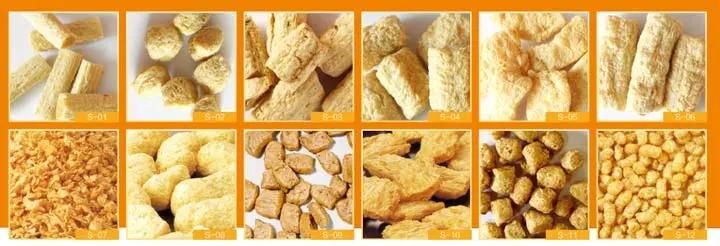 Automatic Industrial Soya Nugget Making Machine