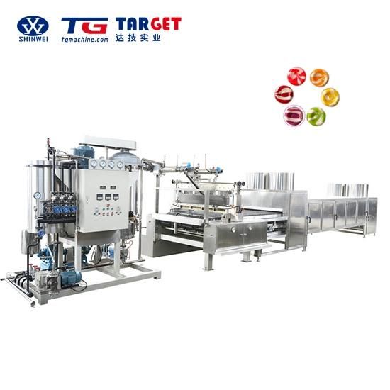 Gd150 Full Automatic CE/SGS Certification Hard Candy Making Line