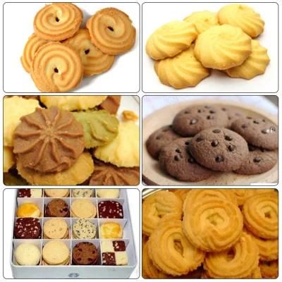 100kg/H PLC Control Panel Cookies Making Machine