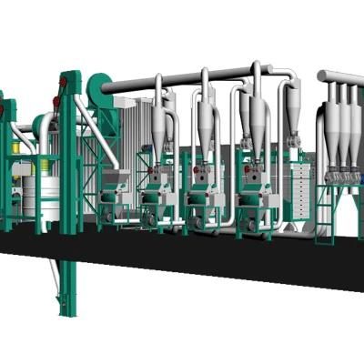 China Best Selling Factory Corn Flour Milling Machine