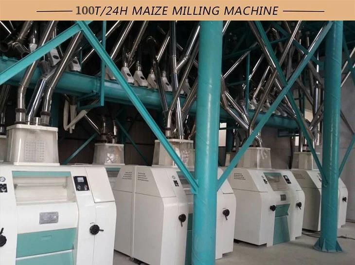 One Ton Per Hour Corn Flour Mill Machine