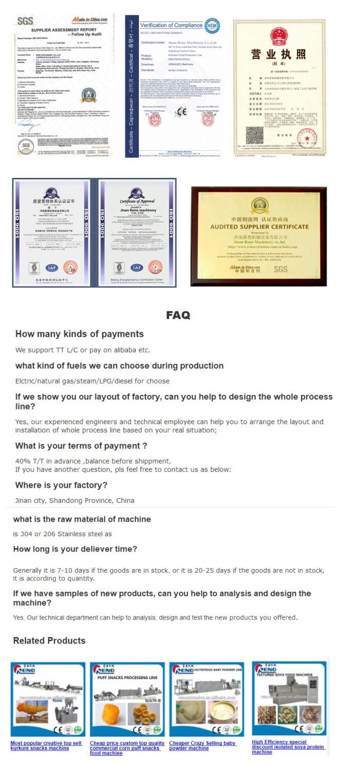 Ce Certificate Fish Feed Extruder