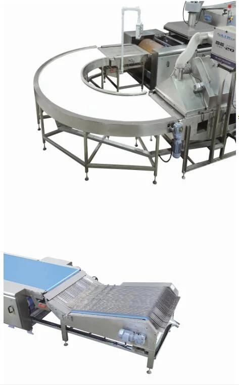 Skywin Model-400 Hard and Soft Cookies Biscuits Snack Food Machine Production Line for Making Bakery