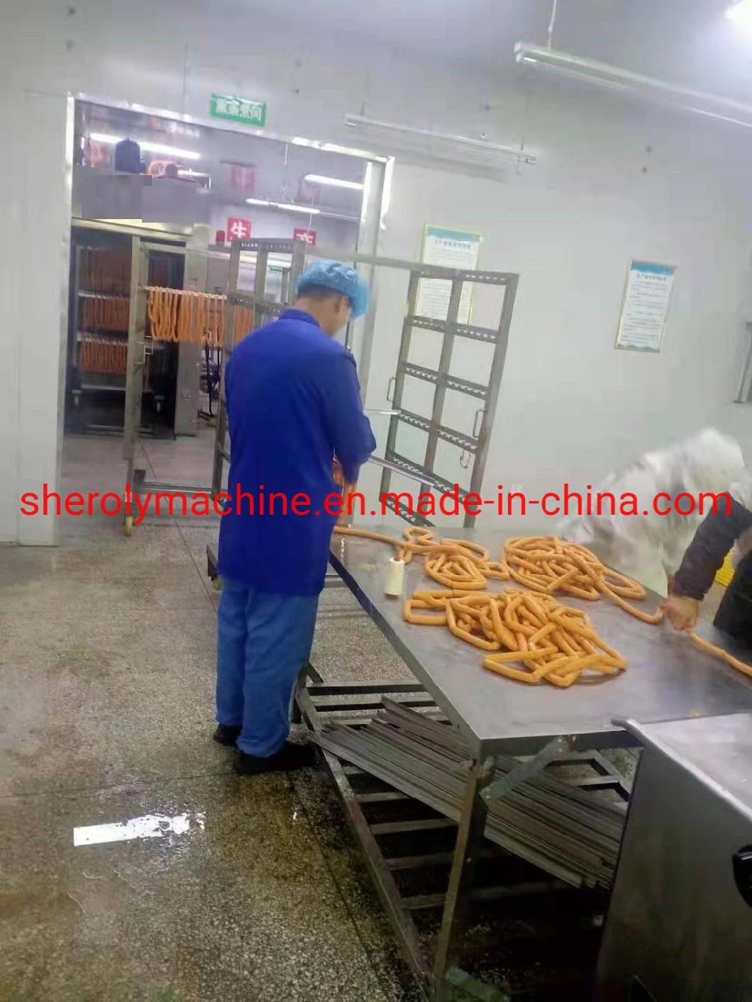 Electric Heat Meat Sausage Smoker Smokehouse Meat Smoking Machine