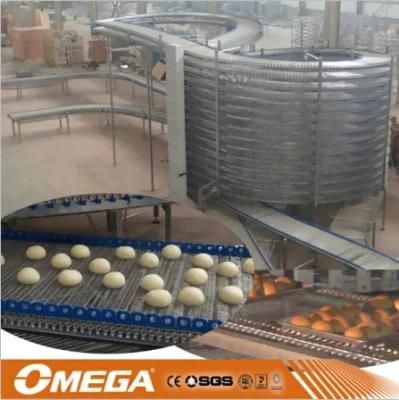 Food Grade Bread Baking Lines Bread Proofing Conveyor Proofer Machine