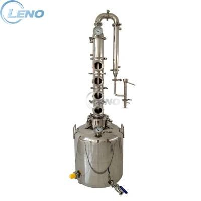 Alcohol Distillation Column for Whisky Rum Gin Vodka Spirit Wine Equipment Distiller
