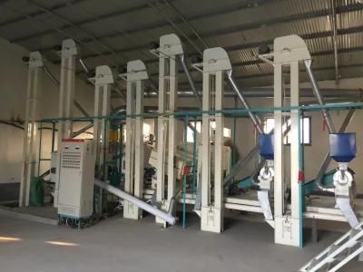 Automatic Maize Corn Sorghum Rice Husker Huller Polisher Whitener Rice Mill Plant